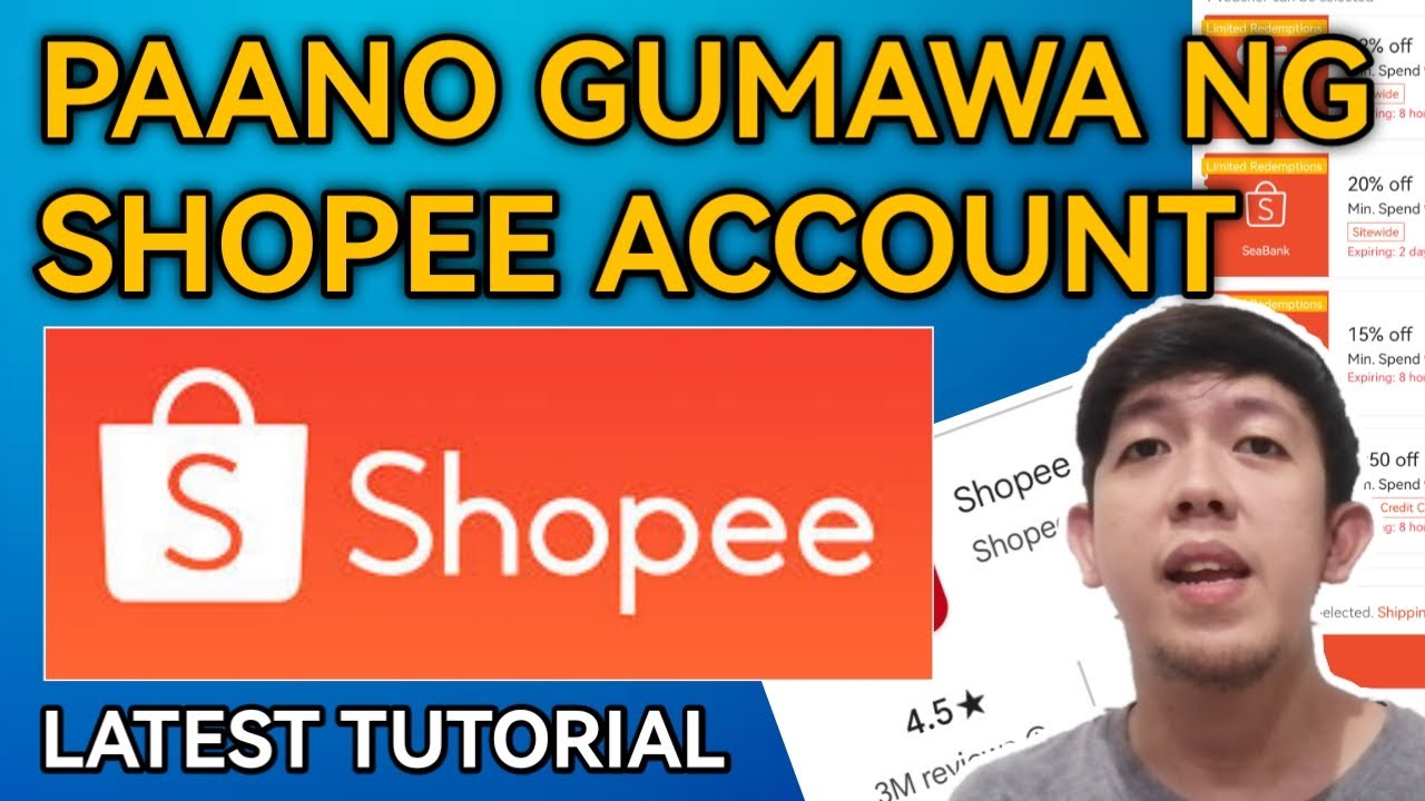 Paano gumawa ng shopee account | LATEST TUTORIAL