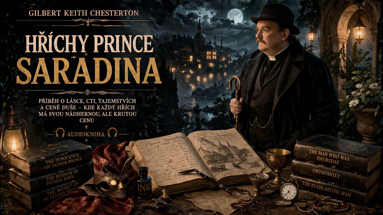 🎧 Otec Brown- Hříchy prince Saradina (G. K. Chesterton) | detektivní příběh | audiokniha