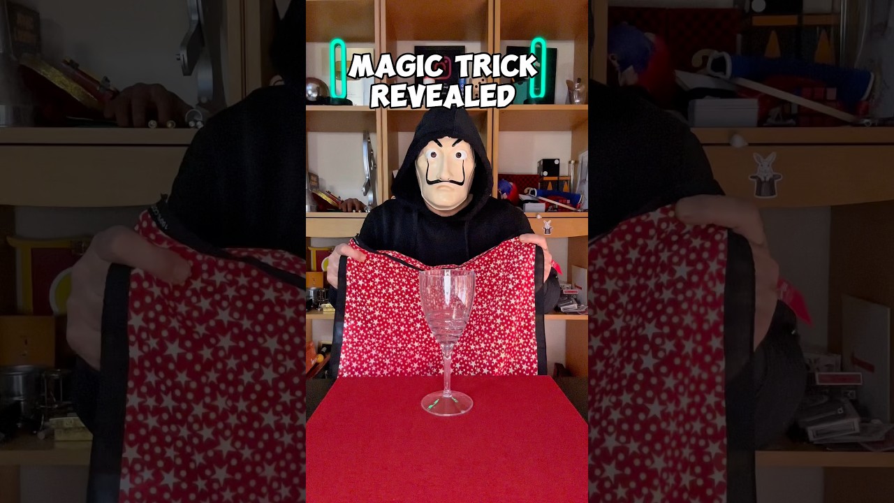 Floating Glass Magic Trick Revealed 🪄 