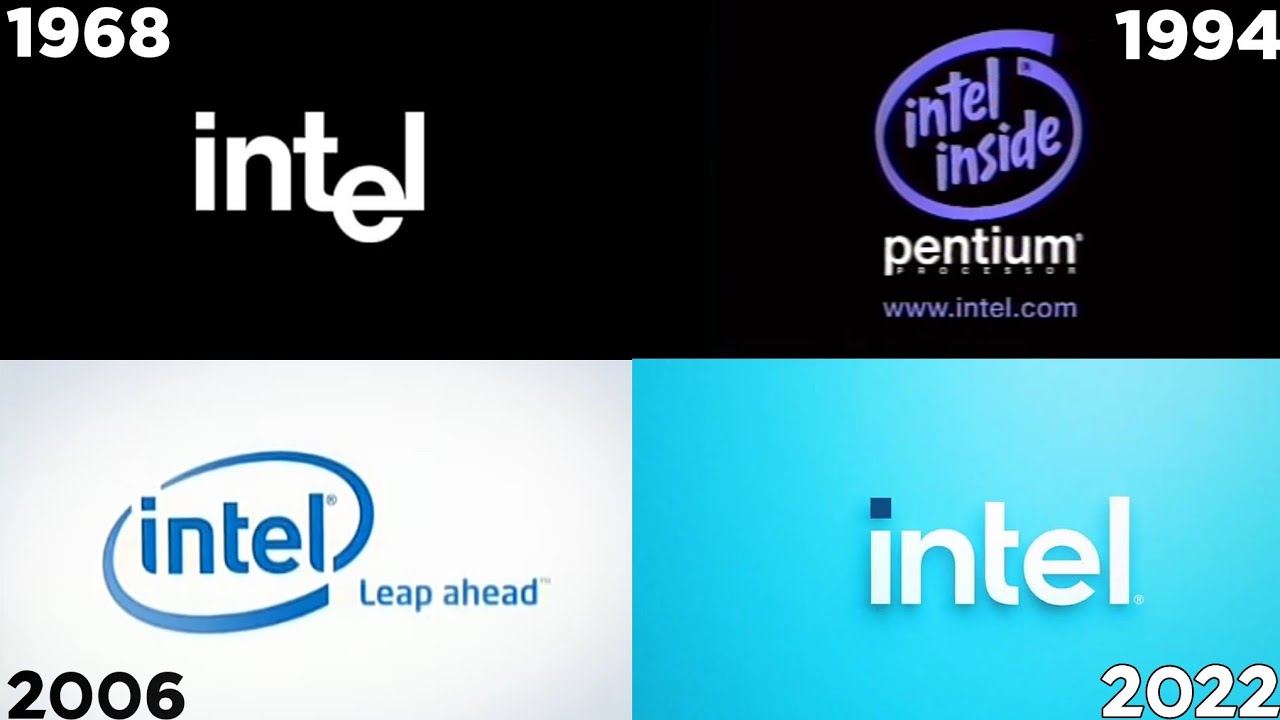 Evolution Of (Advert) Intel Animation (1968-2022)