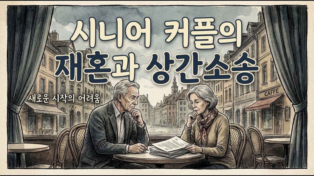💔⚖️시니어 커플의 재혼과 상간소송