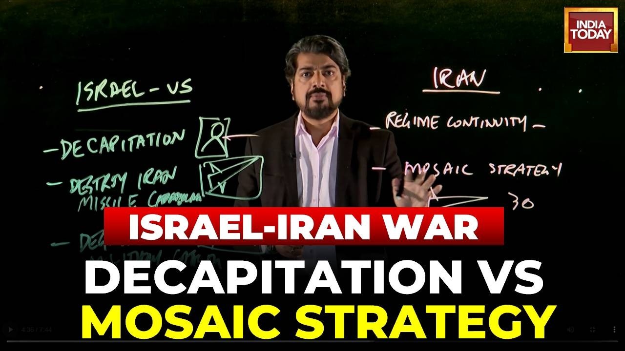 Israel-US Strike Iran: Decapitation Vs Mosaic Strategy In West Asia War | Sandeep Unnithan Explains