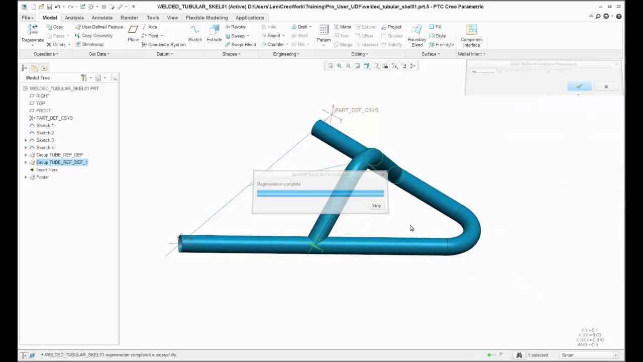 User Defined Features w/ Creo 3.0 ( UDF )