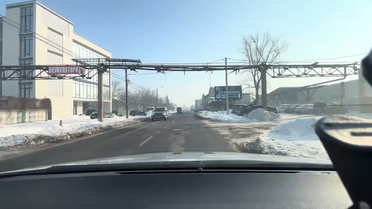 Екзаменаційний маршрут руху ном.8 м. Івано-Франківськ з нюансом на розвороті 