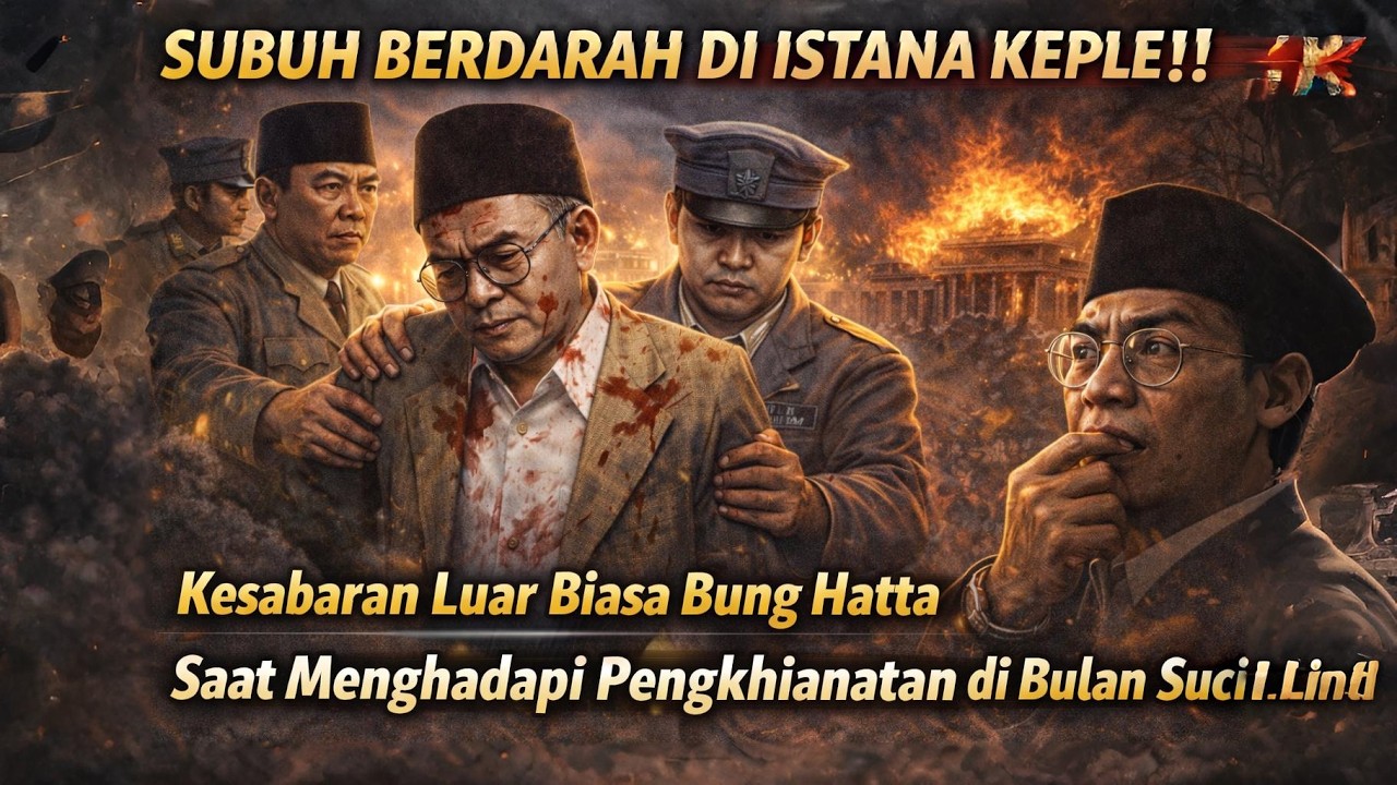 SUBUH BERDARAH DI ISTANA KEPLE‼️ Kesabaran Luar Biasa Bung Hatta Saat Menghadapi Pengkhianatan