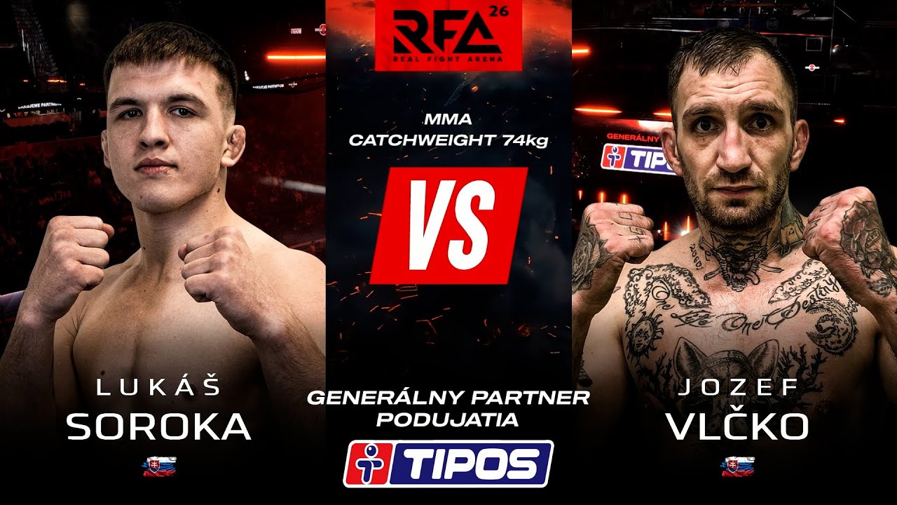 Lukáš SOROKA VS Jozef VLČKO (MMA) | RFA 26 KOŠICE