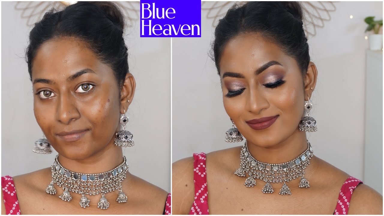 BLUE HEAVEN — Учебник по макияжу одного бренда | ✨До 300 рупий ✨каждый