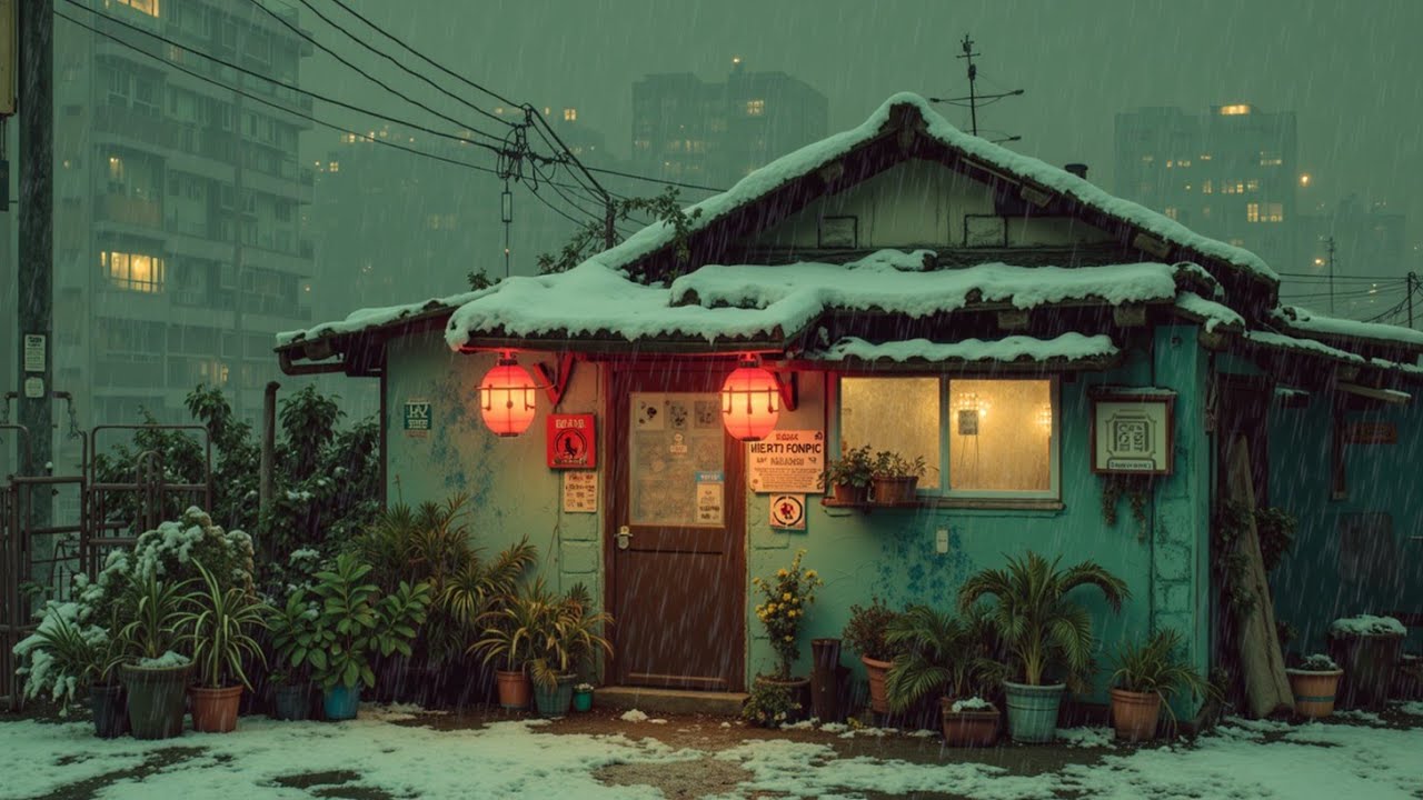Лондонский Lo-fi и Мелодия Дождливой Ночи | Уютный Азиатский Chillhop для Сна и Учебы