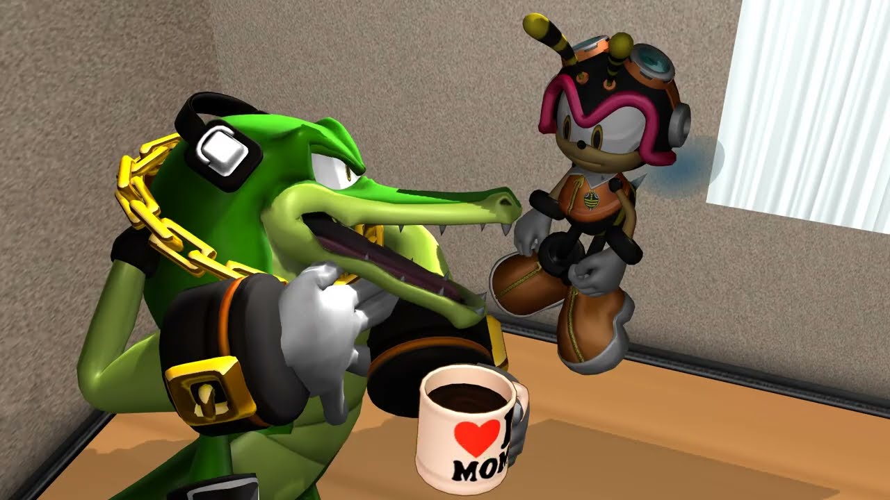 Why, Charmy Bee, shouldn't have coffee?