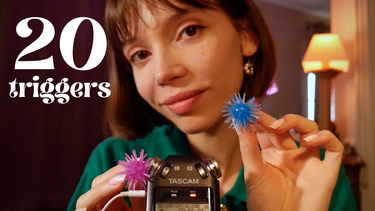 ASMR | 20 TRIGGERS AU TASCAM