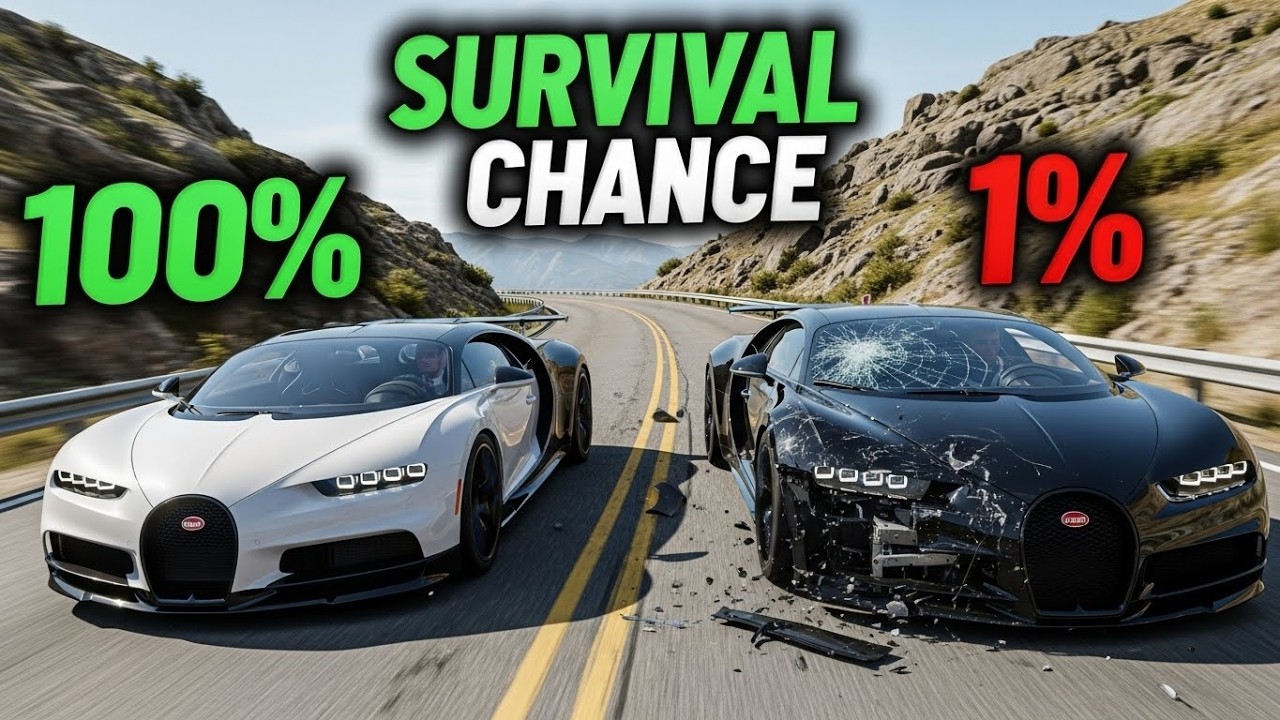 Realistic High-Speed Car Crashes in BeamNG.drive #31 | Ultra Detailed Crash Compilation