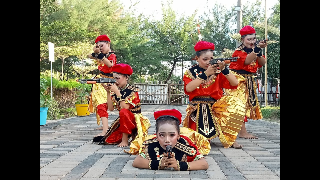 Tari Laskar Alit SDN Lontar 2 Surabaya