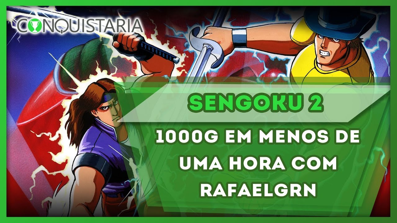 ACA NEOGEO Sengoku 2 - 1000G fácil em menos de uma hora
