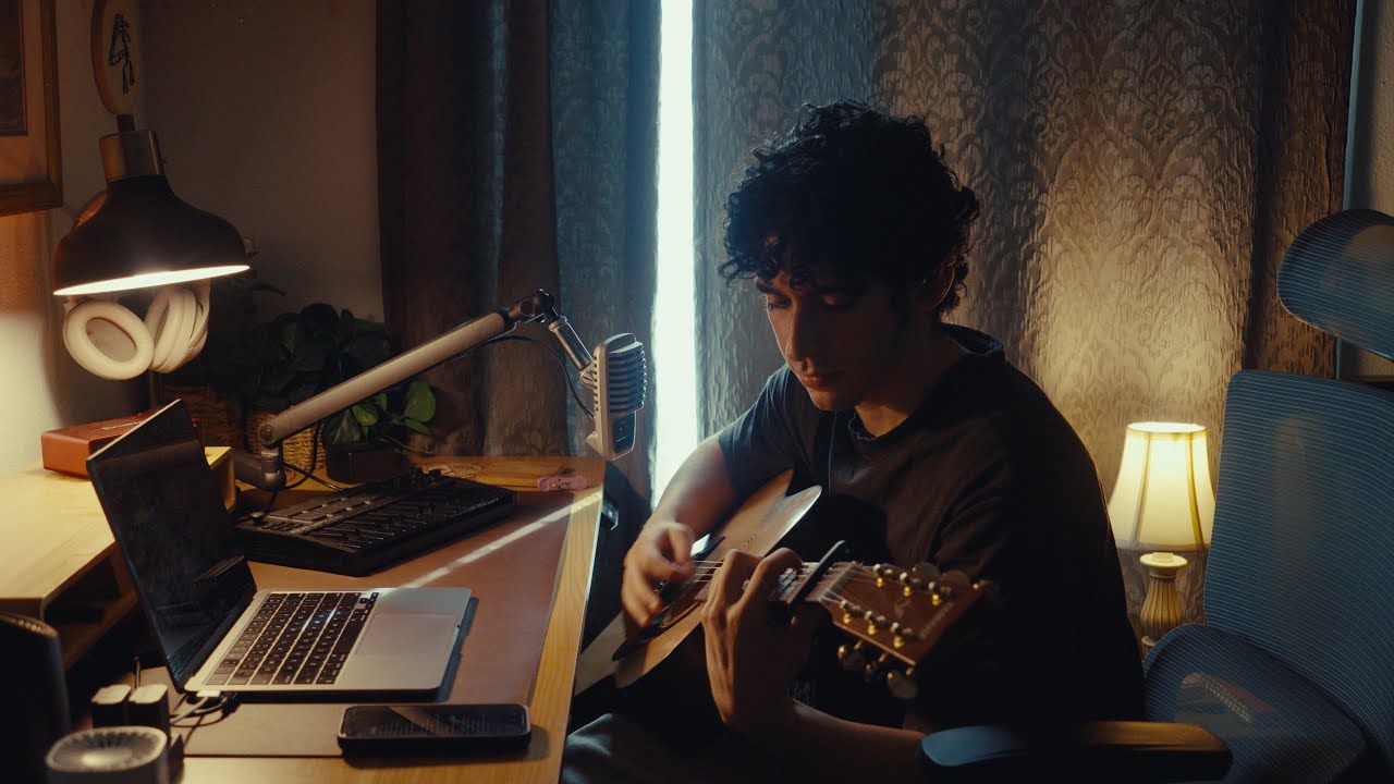 a conversation about purpose while making a song
