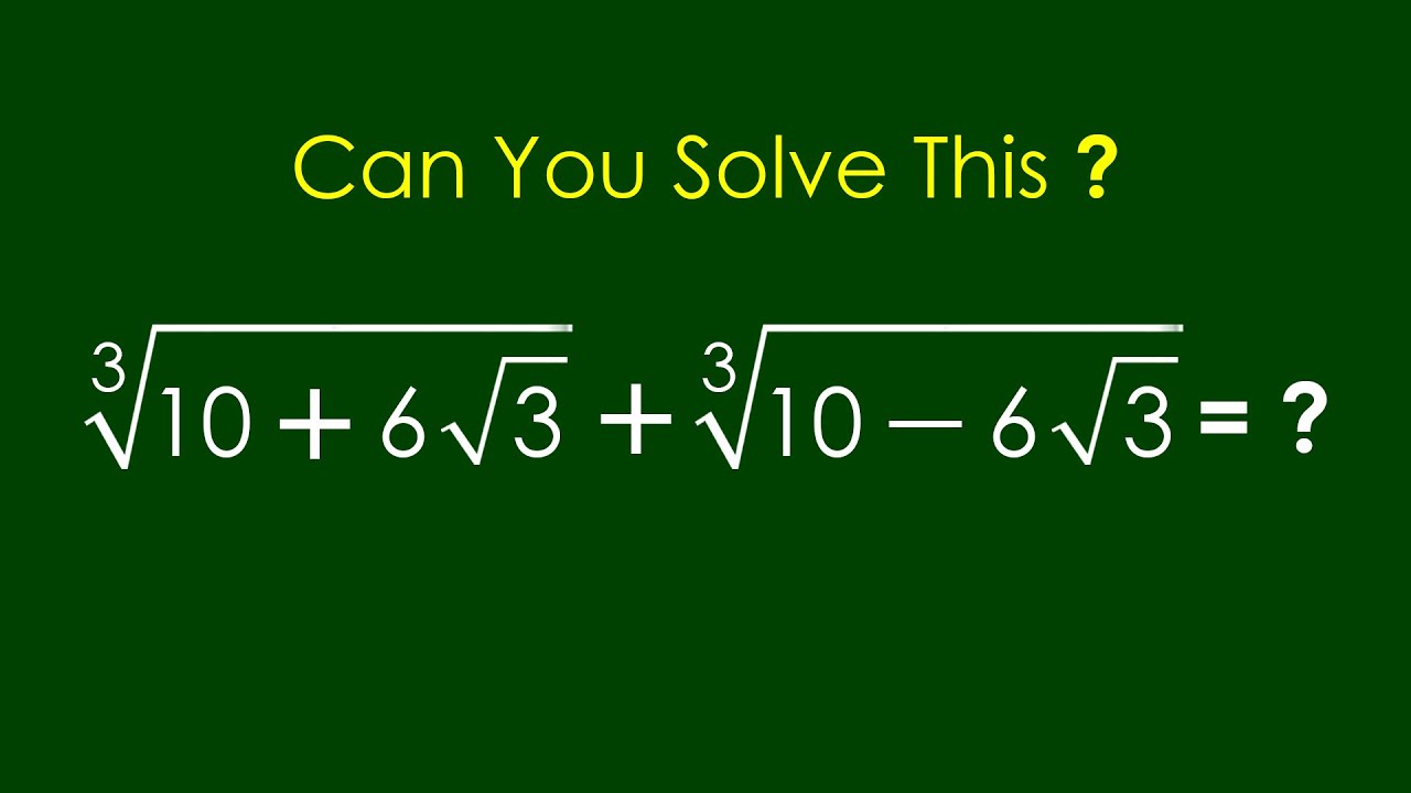 Germany | Can you solve this? | Math Olympiad