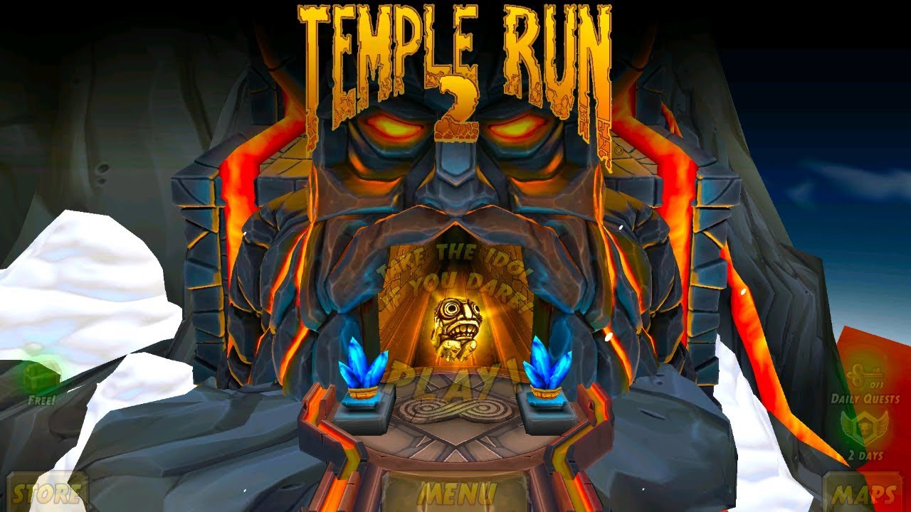 Temple Run 2 New Update Volcano Island
