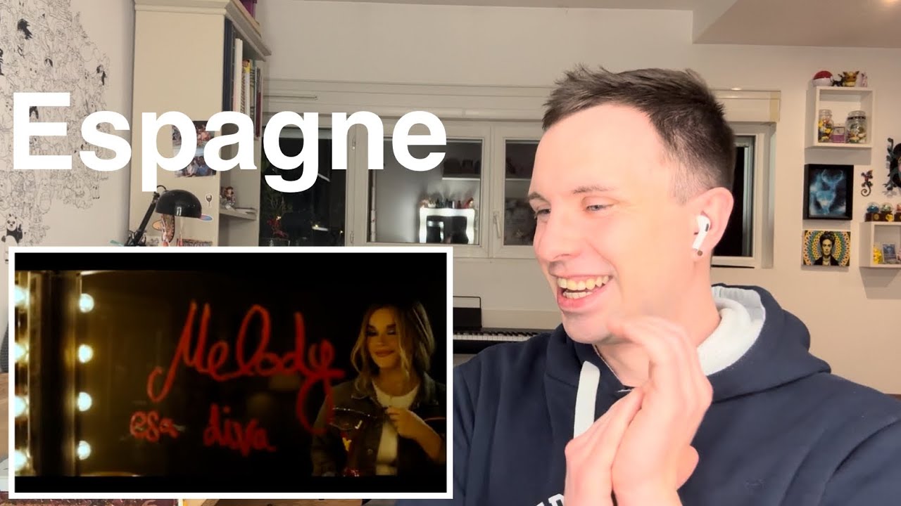 French reacts to : 🇪🇸 Espagne #esc2025 #eurovision2025 | MELODY - ESA DIVA