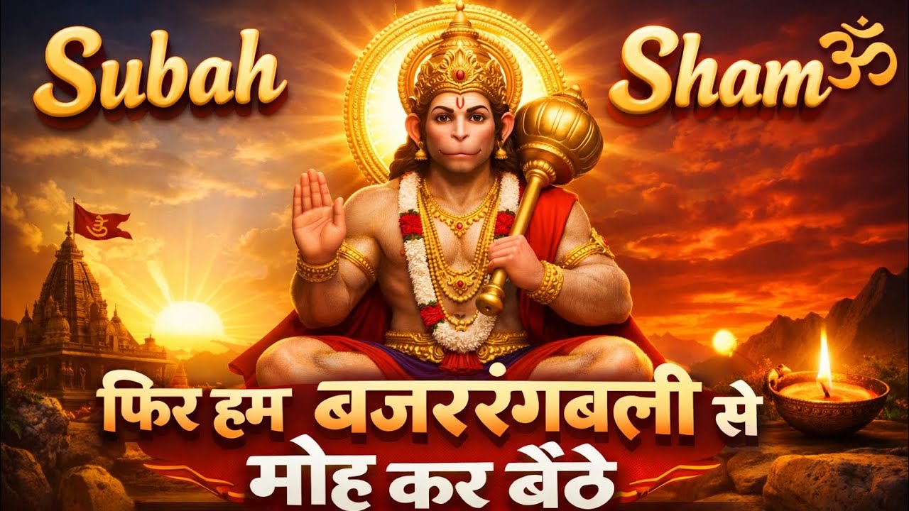 फिर हम बजरंगबली से मोह कर बैठे | Hanuman Bhakti Song | मन को शांति देने वाला भजन New song 2026