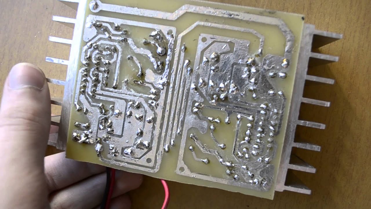 Усилитель на TDA7294 ч1.