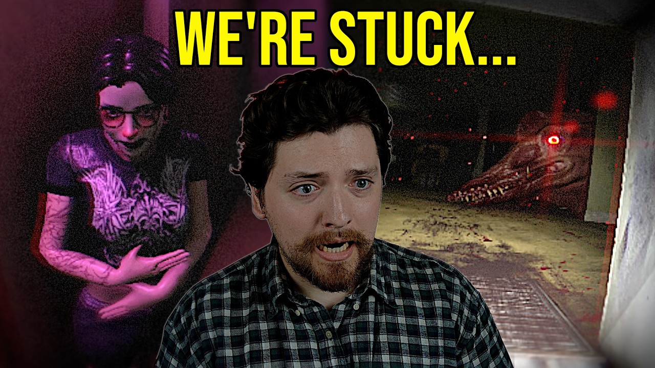 My PREGNANT GF and I are STUCK in the Dinosaur Backrooms! - Backrooms: Primal