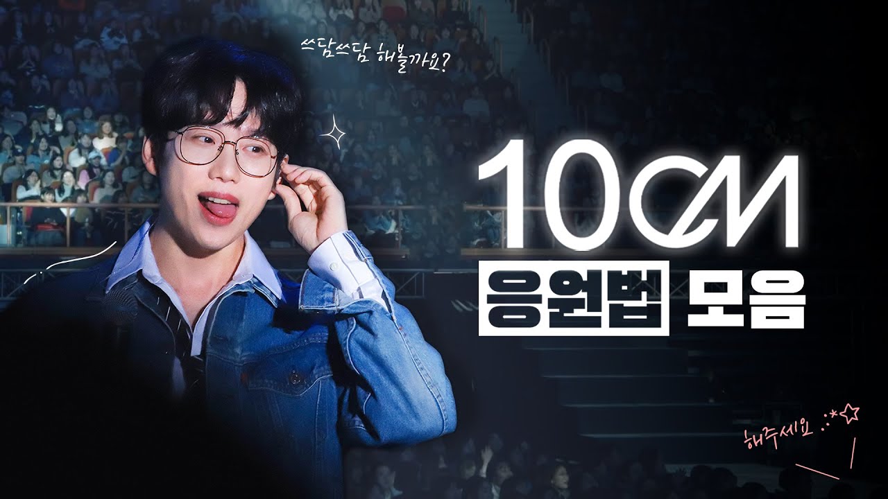 10CM 콘서트 제대로 즐기는 방법 (feat.응원법 정복하기)