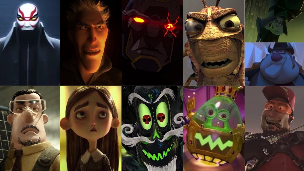 Defeats of my Favorite Animated Movie Villains Part VII