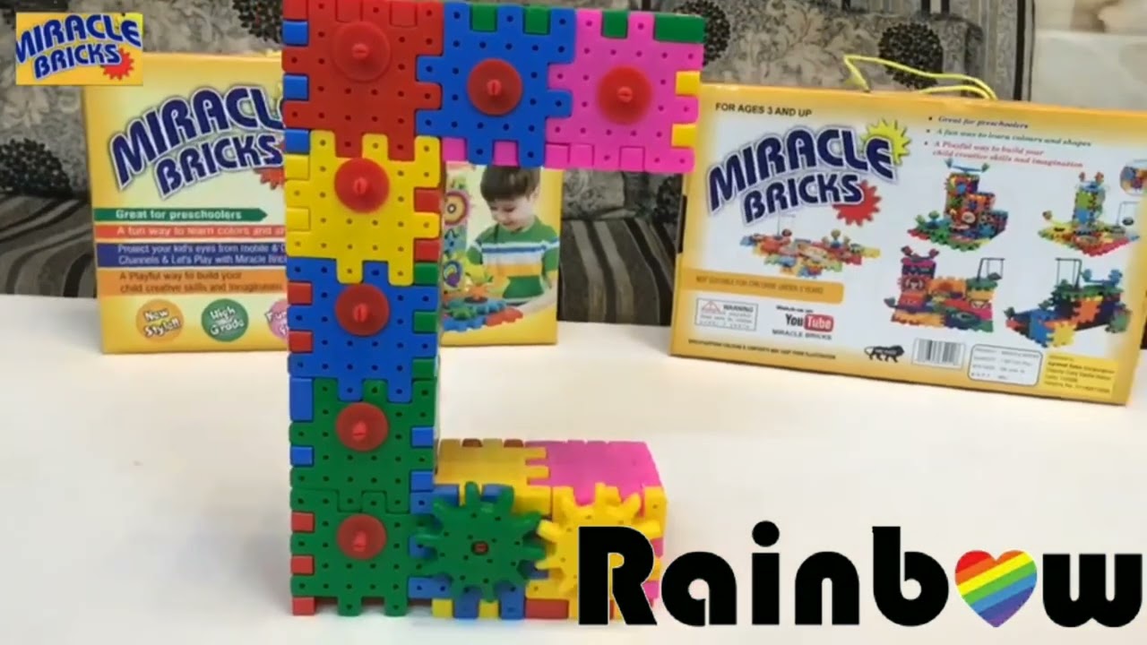 Magical Bricks Available at Rainbow Kids Una HP