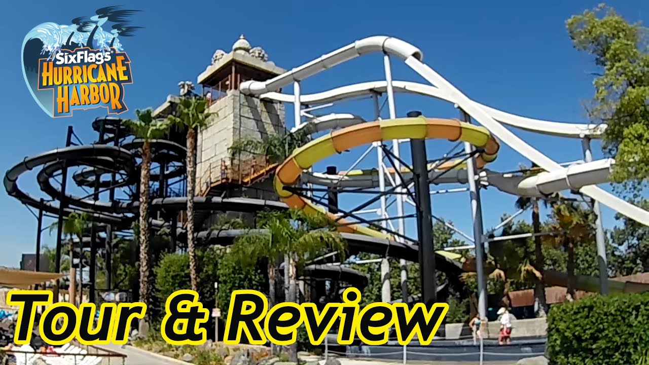 Six Flags Hurricane Harbor Los Angeles Tour & Review with Ranger