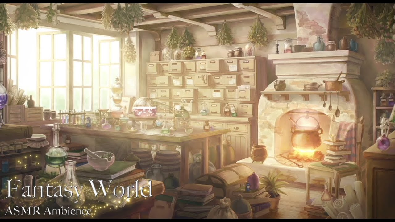 [ASMR / Ambience] Таинственная лаборатория в тихом лесу.