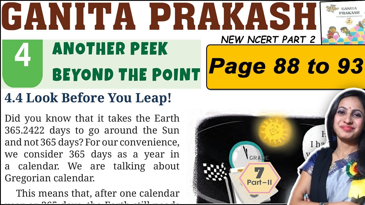 Class 7 Maths Ganita Prakash Part 2 | Chapter 4 Another peak beyond the point | Page 88 to 93