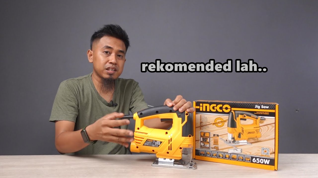budged minim tapi butuh jigsaw yg heavy duty?? nih bisa jd pilihan!! - INGCO JS6508 650W