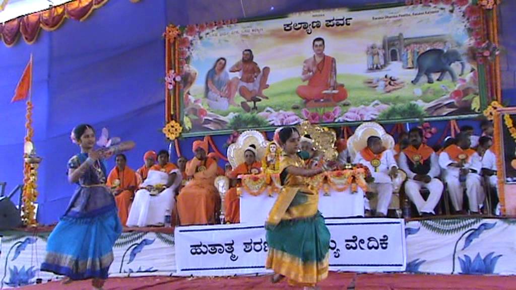 basavanna ninna kandu kandu yenna vachana nrutya by swati and shruti maddur