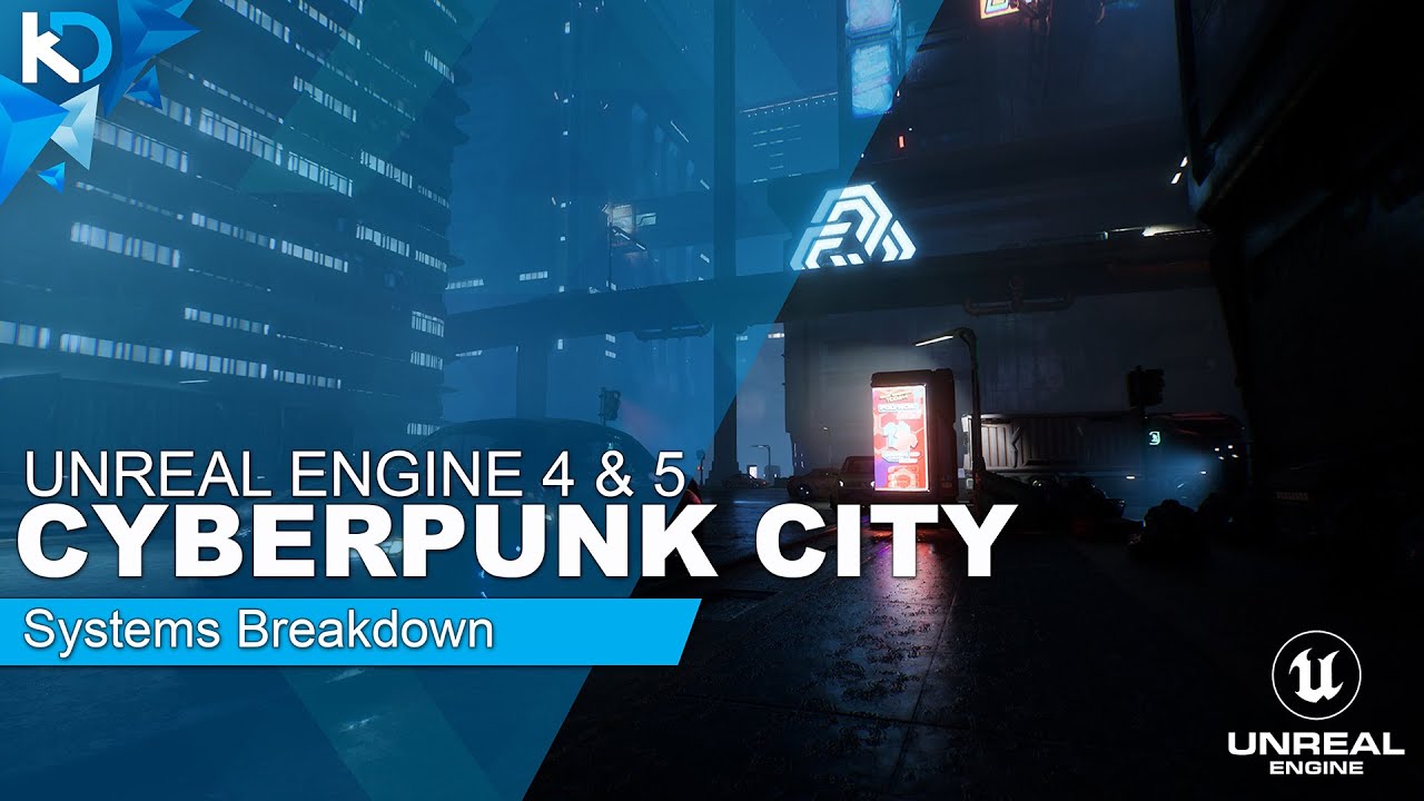 Cyberpunk City - Tools - Unreal Engine 4 #GameDev #UE5