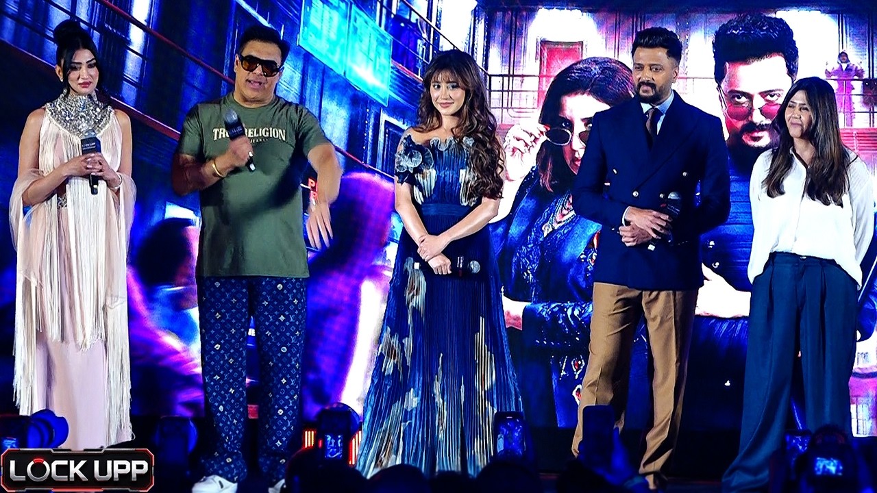 Shivangi Joshi,Ram Kapoor,Pamela Serena At Lock Upp Season 2 Press Conference 