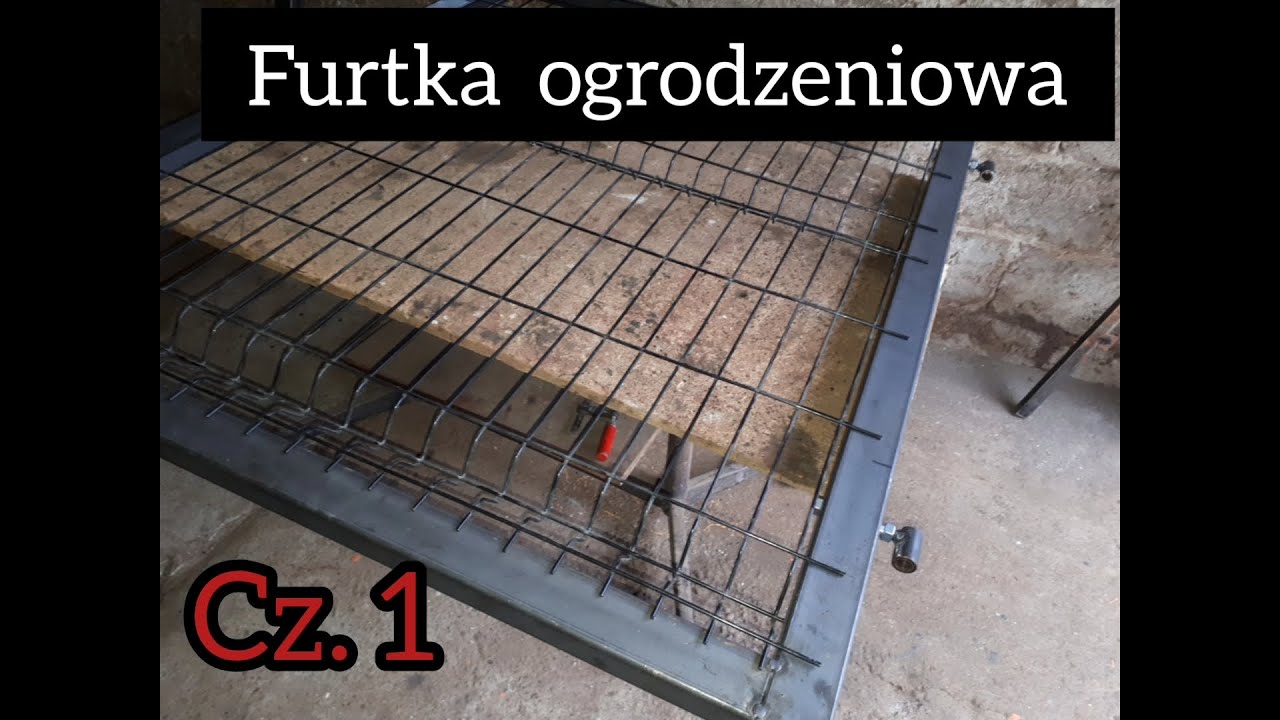 Ogrodzenie z siatki. Furtka ogrodzeniowa cz. 1