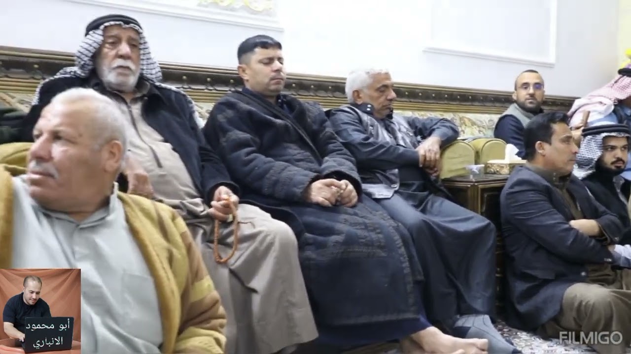 قصيده حزينه ( تهت والجسم صاح مني ويلي) بصوت المداح الحاج رعد سعدي شكر المحمدي في منطقة البعلي
