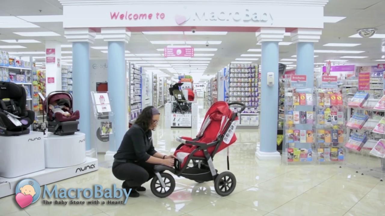 MacroBaby - Chicco Activ3 Jogging Stroller Single