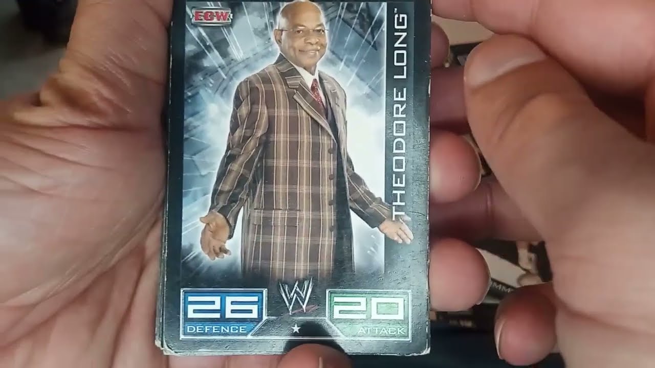 Présentation de Collection : Topps Slam Attax Trading Card Game, de 2008 !!