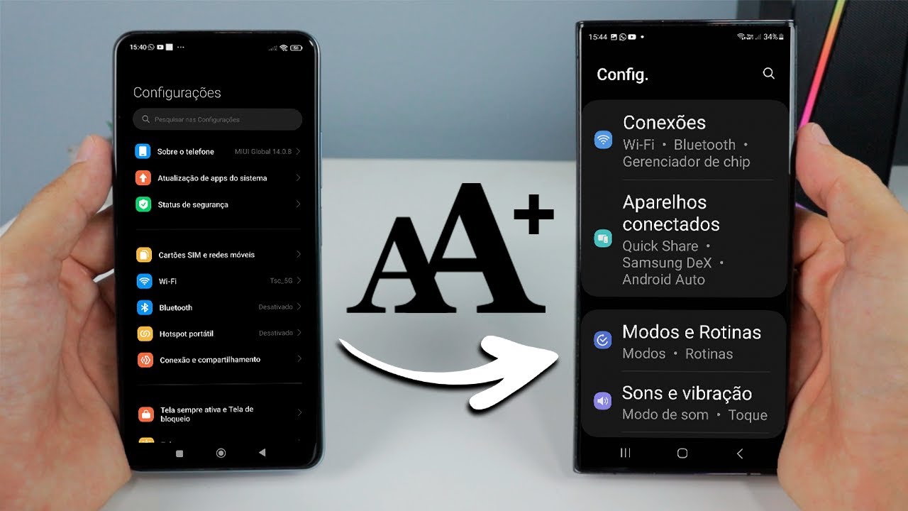 COMO AUMENTAR O TAMANHO DAS LETRAS NO CELULAR