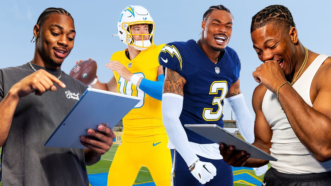 Chargers React To New Alternate Uniforms | LA Chargers