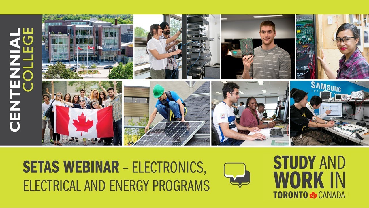 SETAS Webinar: Electronics, Electrical, and Energy Engineering Programs