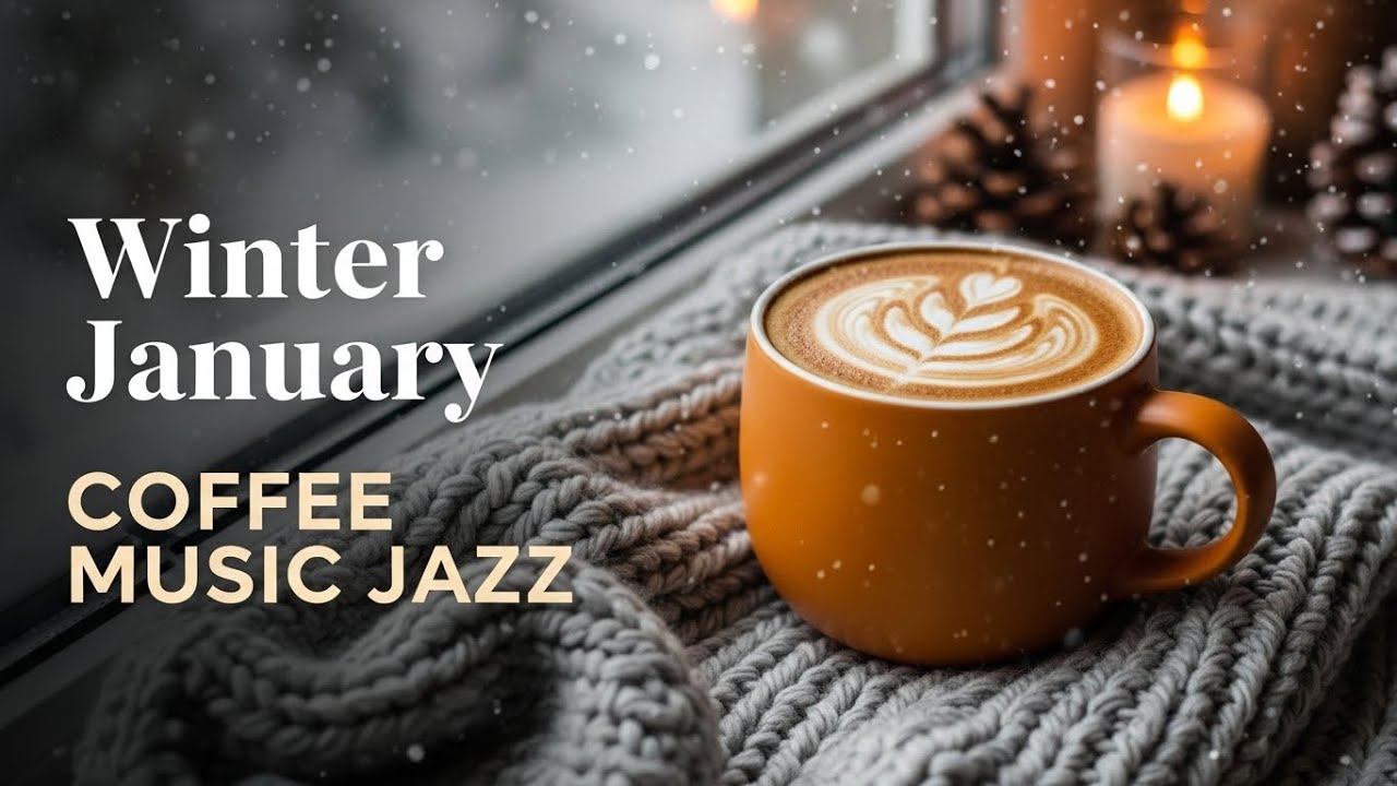 Positive Winter Jazz for January ☕ Relaxing Café Jazz & Smooth Bossa Nova Piano