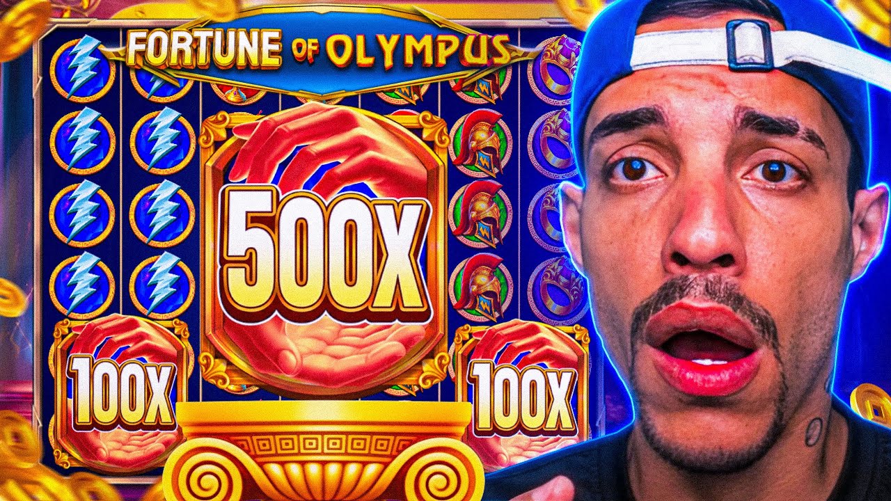 O PRESENTE DE NATAL CHEGOU! ESSE SLOT É SURREAL *FORTUNE OF OLYMPUS*