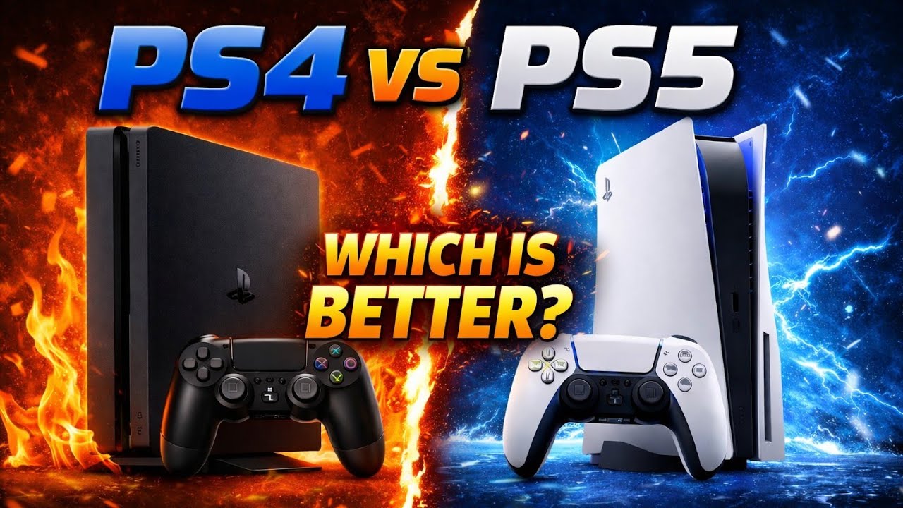 PS4 vs PS5  Which Game Console Is REALLY Better? 🎮🔥
