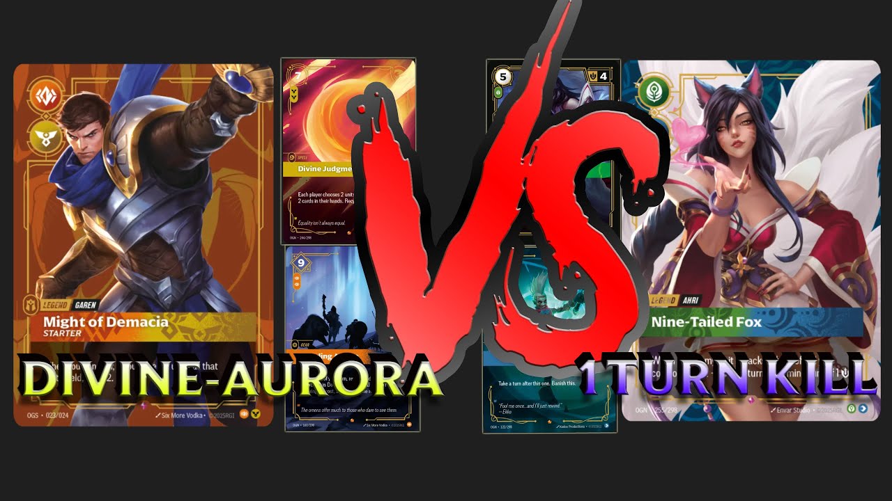 GAREN Aurora VS AHRI OTK | Riftbound Matches