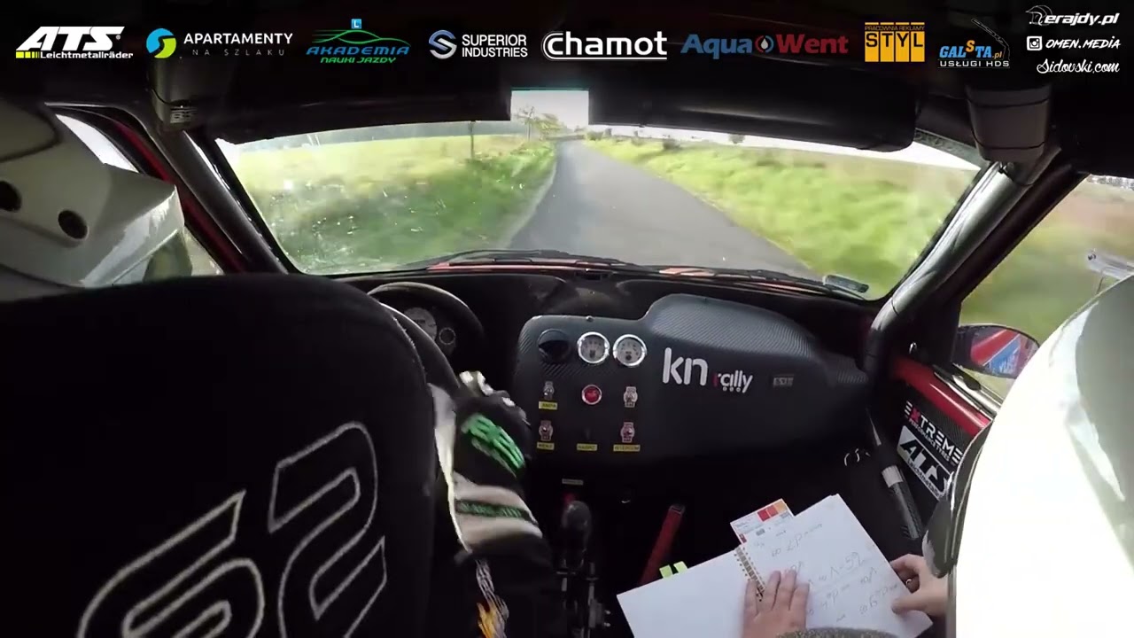 4 Rally Radków - OS 6 Radkowska Perła - Tarmac Masters - Niemiec Kuba/ Bodniak Mateusz - Fiat SCS