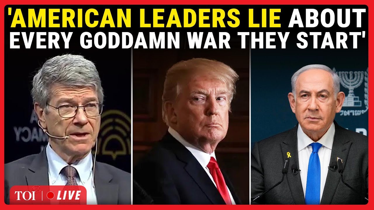 ‘Deep Dark Son Of A B**ch’: Jeffrey Sachs Loses Cool At Netanyahu's Iran War | US News