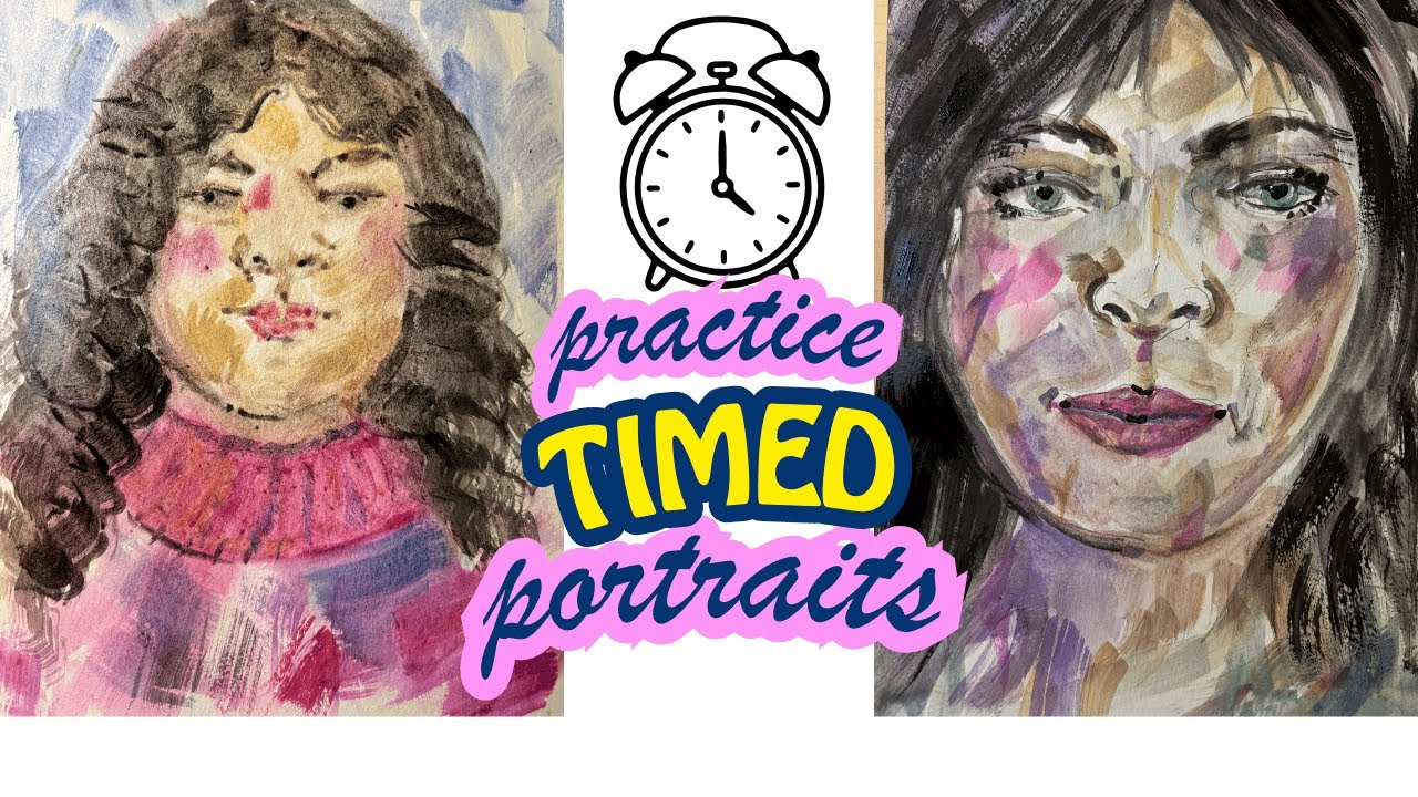 I'm back! Practicing timed portraits