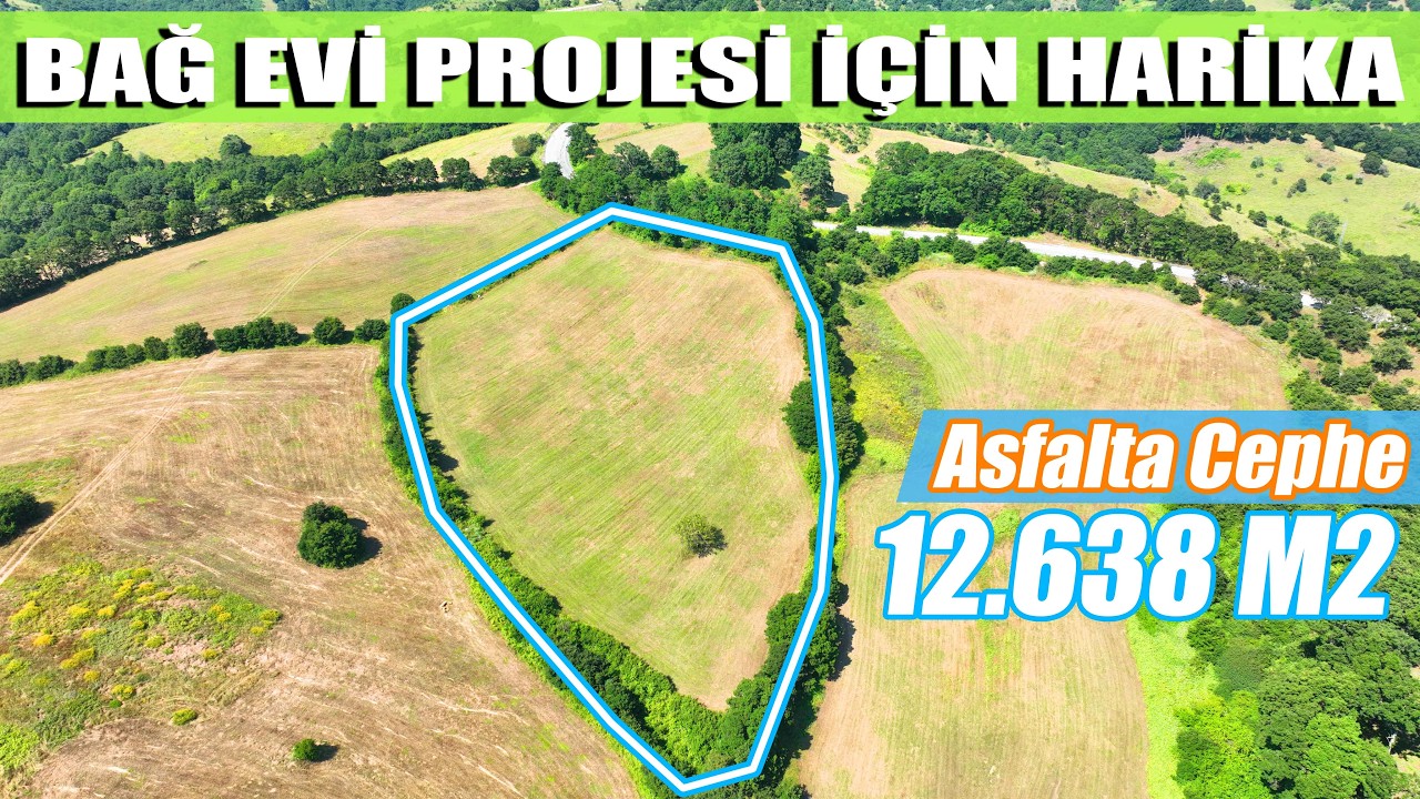 Gönen ve Balya'nın Kesiştiği Nokta/ 12.638 m2 Asfalt Yanı Harika Tarla