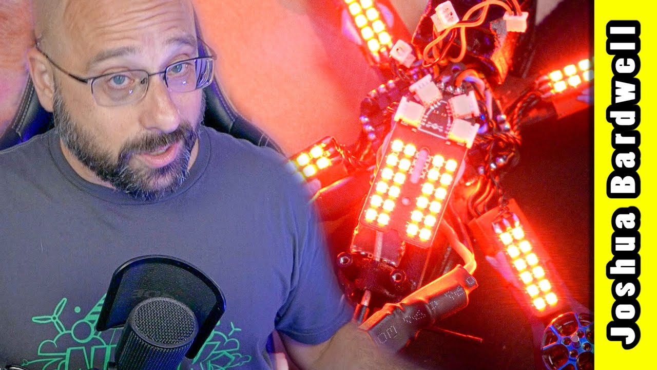 533 Tiny Trainer LED setup - change LED color with aux channel!